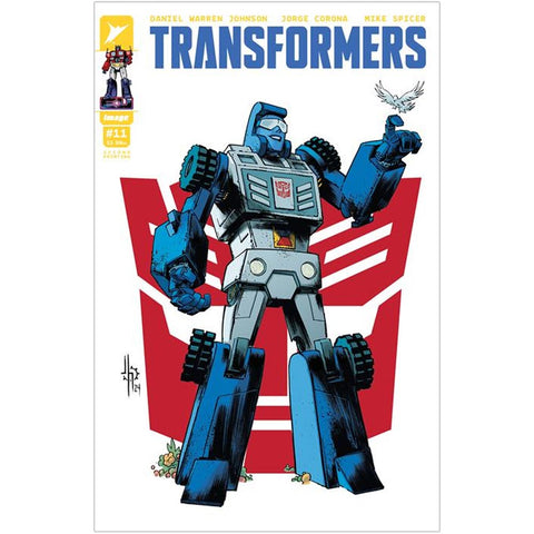 Image Comics Skybound Transformers issue 11 2nd Printing Cover B Jason Howard variant Beachcomber comic book