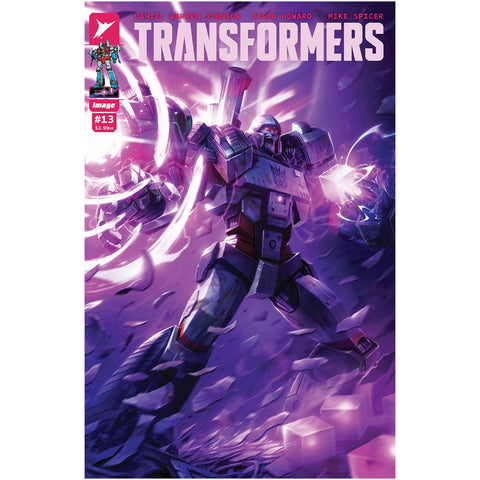 Image Comics Skybound Transformers issue 13 Retailer Incentive 1:50 Mattina variant comic book