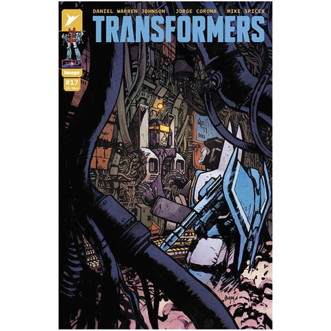 Image Comics Skybound Transformers Issue 17 Cover A Daniel Warren Johnson Skywarp Thundercracker comic book