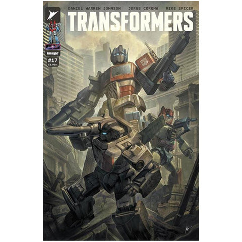 Image Comics Skybound Transformers Issue 17 Cover E retailer incentive 1:50 homare variant comic book