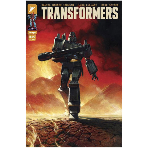 Image Comics Skybound Transformers issue 19 D retailer incentive 1:25 steve beach variant megatron comic book