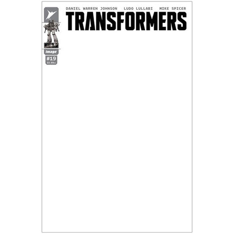 Transformers #19 Cover G (Blank Sketch) - Comic Book