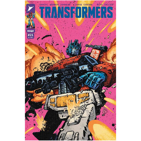 Image Comics Skybound transformers issue 21 cover b jorge corona optimus prime comic book