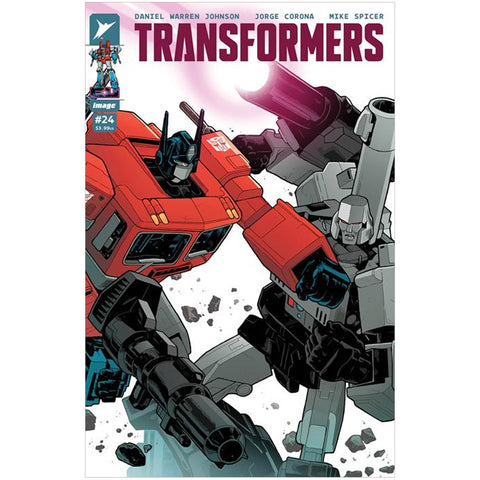 Transformers #24 Cover D 1:25 Retailer Incentive (Spokes Variant) - Comic Book