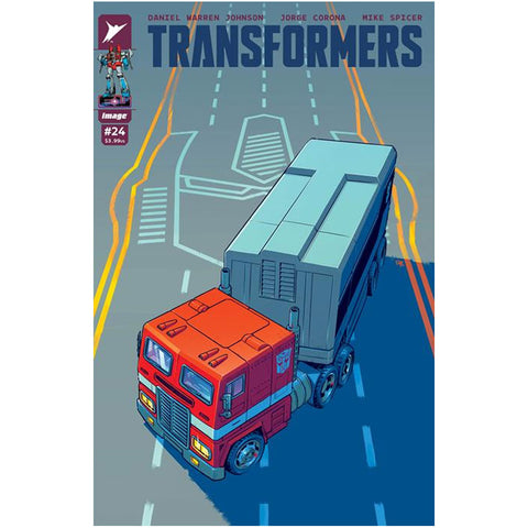 Image Comics Skybound Transformers issue 23 cover E 1:50 retailer incentive pye parr variant optimus prime comic book