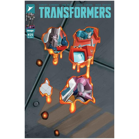 Image Comics Skybound Transformers Issue 25 Cover K canete variant comic book