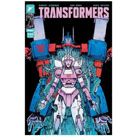 Image Comics Skybound Transformers Issue 28 Cover B Daniel Warren Johnson variant comic book