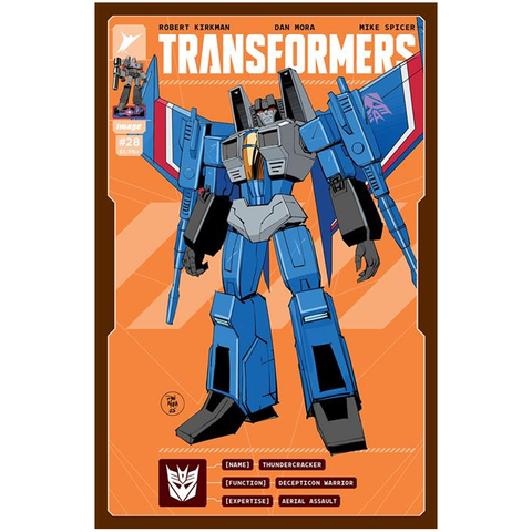 Transformers #28 Cover E Retailer Incentive 1:50 (Dan Mora Variant) - Comic Book