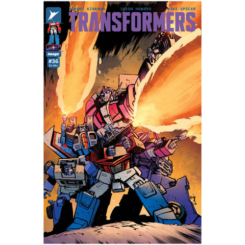 Transformers #36 Cover B (Daniel Warren Johnson Variant) - Comic Book