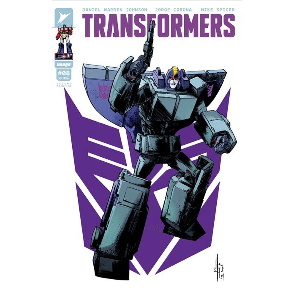 Transformers #8 (Second Run) Cover A Astrotrain - Comic Book Transformers #8 (Second Run) Cover A Astrotrain - Comic Book