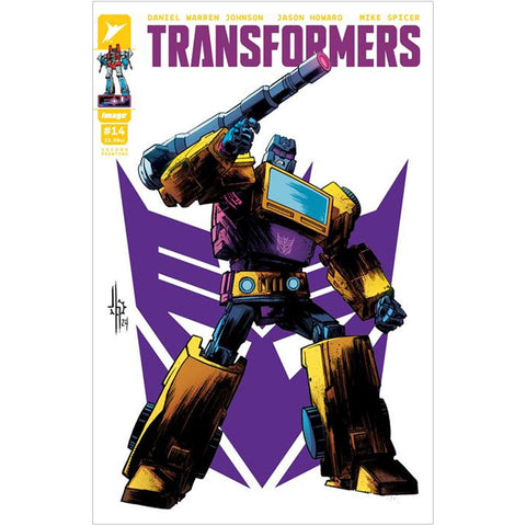 Transformers #14 Second Printing Cover B (Howard Variant Swindle) - Comic Book