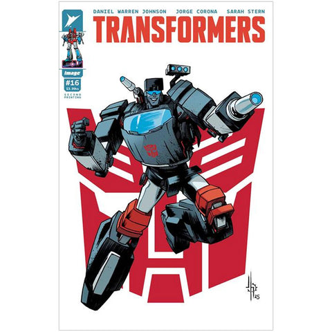 Transformers #16 Second Printing Cover B (Howard Variant Trailbreaker) - Comic Book