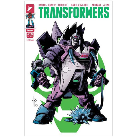 Transformers #19 Second Printing Cover B (Howard Variant Sharkticon) - Comic Book