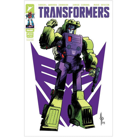 Transformers #22 Second Printing Cover A (Howard Variant Mixmaster) - Comic Book