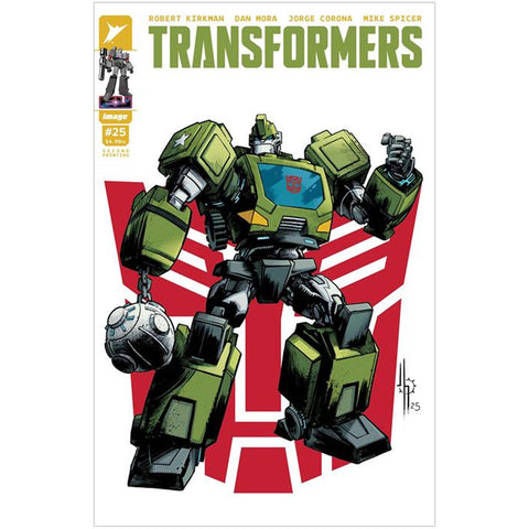 Transformers #25 Second Printing Cover B (Howard Variant Bulkhead) - Comic Book