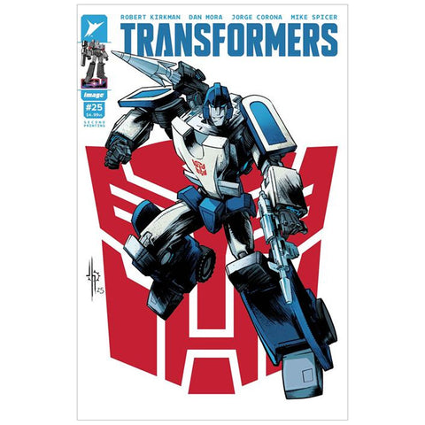 Transformers #25 Second Printing Cover A (Howard Variant Mirage) - Comic Book