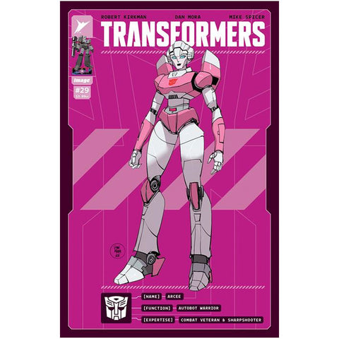 Transformers #29 Cover E Retailer Incentive 1:50 (Dan Mora Variant) - Comic Book