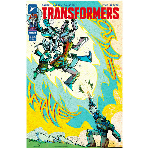 Transformers #4 Cover D (1:25 Greene Variant) - Comic Book