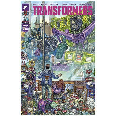 Transformers #18 Cover D 1:25 Retailer Incentive (Bratukhin & Lokus Variant) - Comic Book