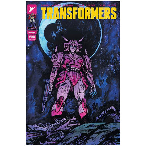 Image Comics Skybound transformers Issue 8 Cover A Daniel Warren Johnson Elita-1 comic book