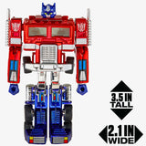 Mattel Creations Hot Wheels Transformers Optimus Prime 1:64 transforming robot action figure toy size