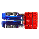 Mattel Creations Hot Wheels Transformers Optimus Prime 1:64 transforming red semi truck cab toy die cast vehicle top