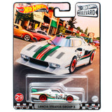 Mattle Hot Wheel Premium Boulevard 29 Lancia Stratso Group 5 Real riders box package front 2020