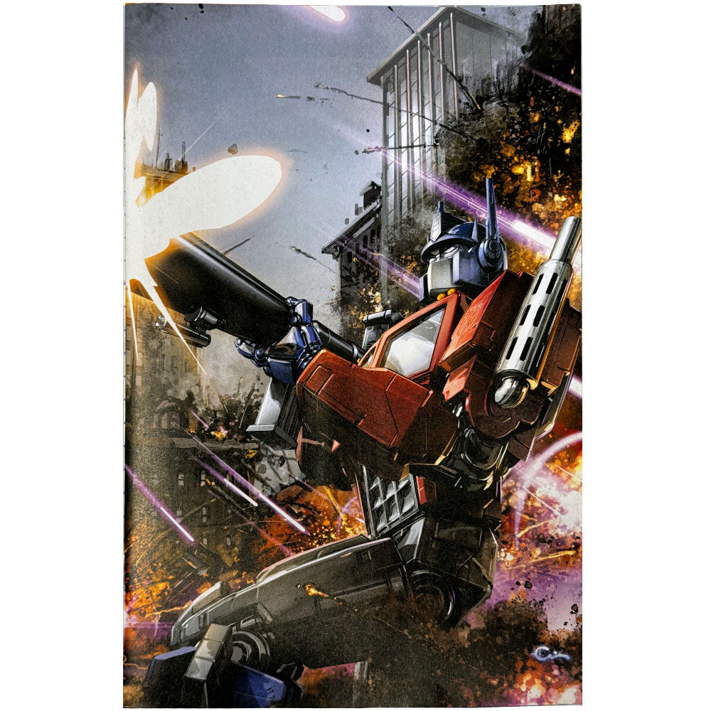 Transformers #1 (Fifth Run) Crain (Virgin Variant) - Comic Book Transformers #1 (Fifth Run) Crain (Virgin Variant) - Comic Book