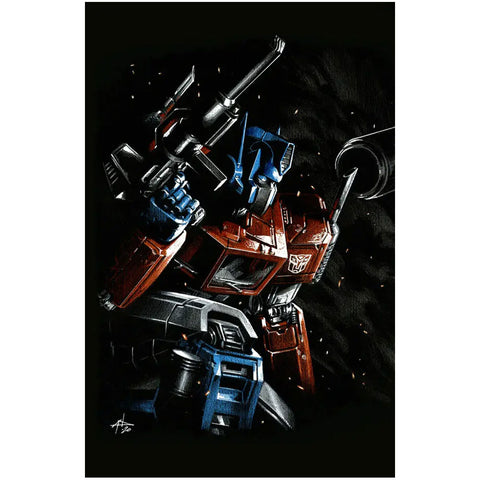 Skybound Image Comics Transformers issue 8 retailer exclusive carnivore comics gabriele dell'otto virgin connecting cover optimus prime