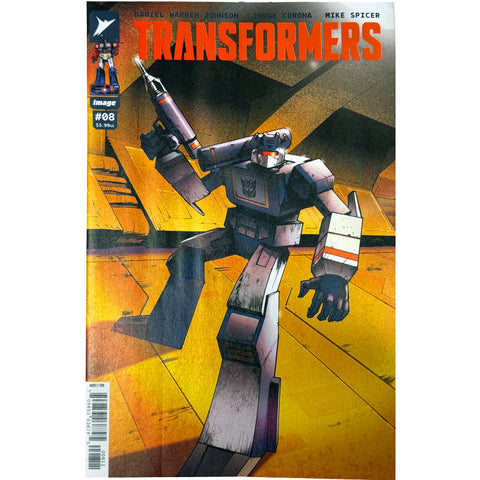 Transformers #8 Retailer Exclusive Gorham Black Saber Comics - Comic Book