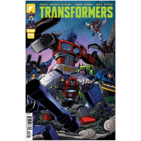 Skybound Image Comics Transformers issue 8 Retailer Exclusive Alex Milne Stronghold Collectibles cover comic book