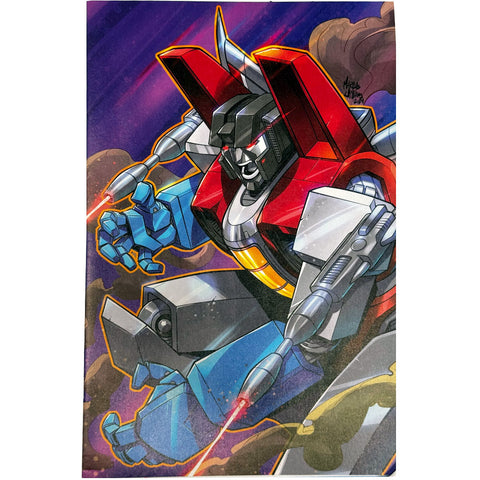 Skybound Image Comics Transformers Issue 8 Retailer Exclusive Marcus Williams TopShelfComic Cover Starscream