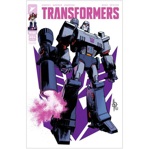 Skybound Image Comics Transformers Issue 004 Second Printing Cover A Jason Howard megatron variant comic book