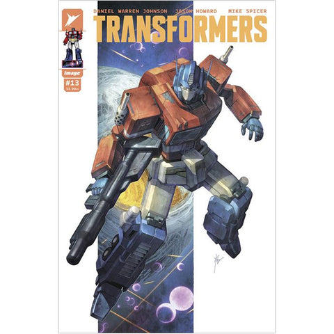 Skybound Image Comics Transformers Issue 13 Cover F 1:100 retailer incentive Homare comic book optimus prime