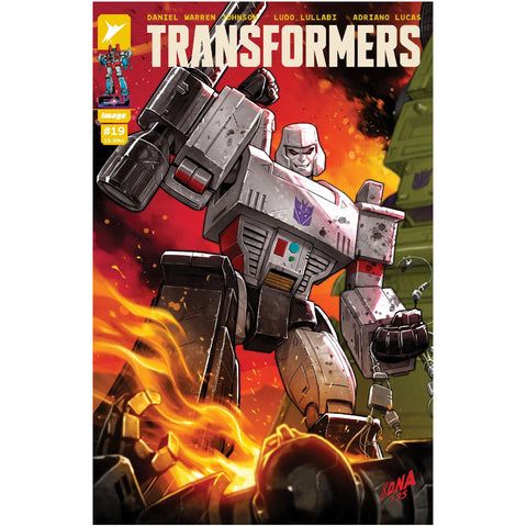 Skybound image comics transformers issue 19 Cover C connecting nakayama variant comic book