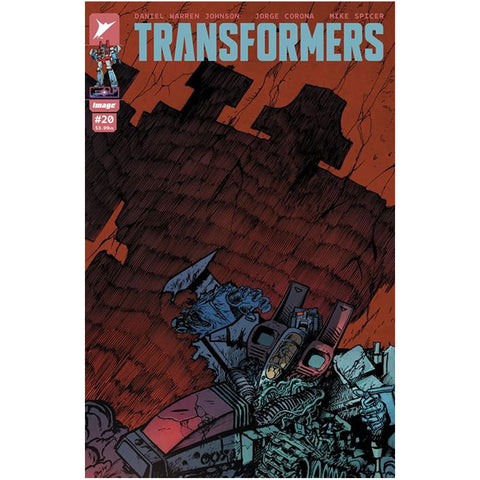 Skybound Image Comics Transformers Issue 20 Cover A Daniel Warren Johnson Comic Book