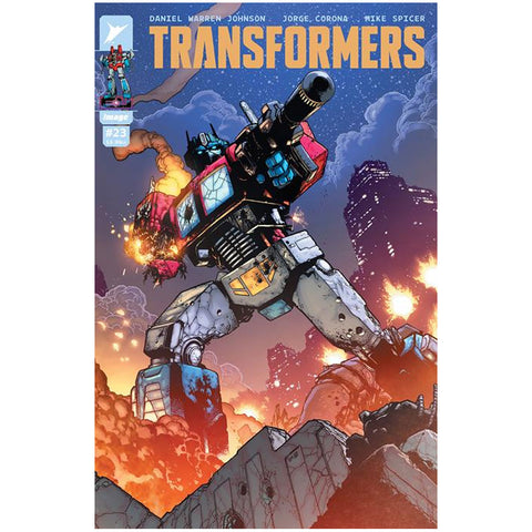 Skybound Image Comics Transformers Issue 23 COver D 1:25 retailer incentive manhke baron comic book
