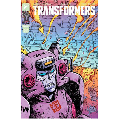 Transformers #27 Cover C Retailer Incentive 1:10 (Jorge Corona Connecting Variant) - Comic Book