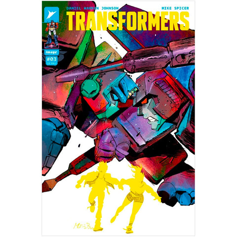Skybound Image Comics Transformers Issue 3 Cover D 1:25 Bergara variant comic book