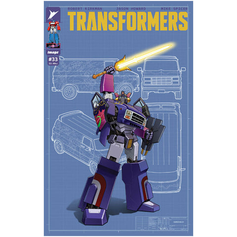 Transformers #33 Cover E 1:50 Retailer Incentive (EJ Su Variant) - Comic Book