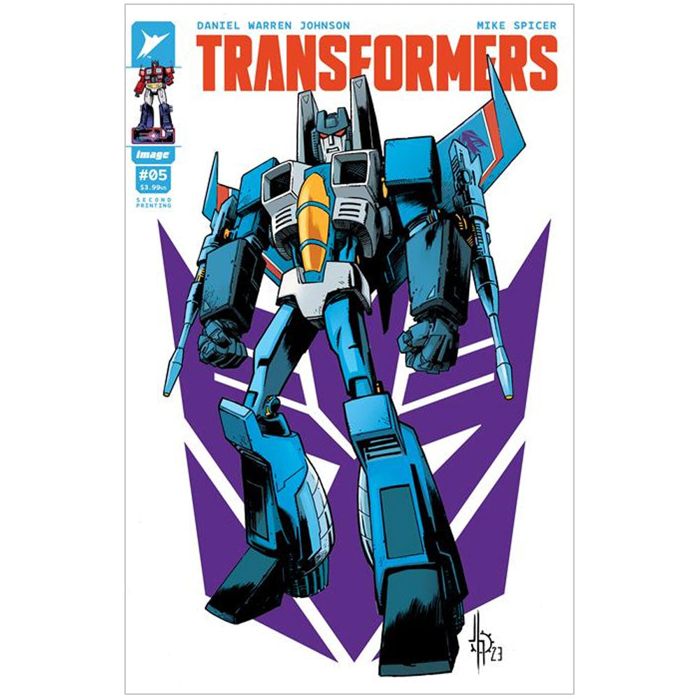 Transformers #5 (Second Run) Cover A Thundercracker - Comic Book Transformers #5 (Second Run) Cover A Thundercracker - Comic Book