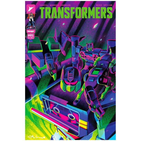 Transformers #1 Forbidden Planet Retailer Exclusive Flaviano Cover - Comic Book Transformers #1 Forbidden Planet Retailer Exclusive Flaviano Cover - Comic Book