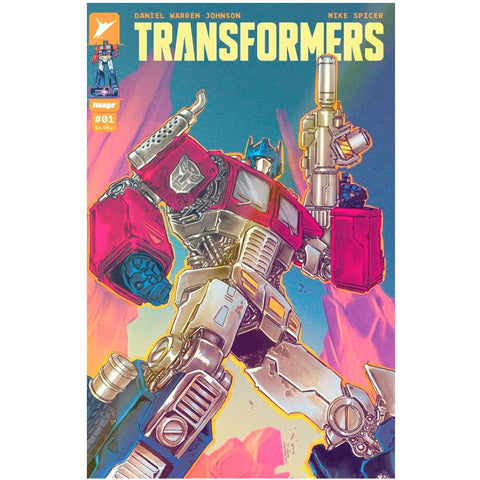 Transformers #1 Retailer Comic Grail Vault Exclusive Randal Cover (Foil Variant) - Comic Book
