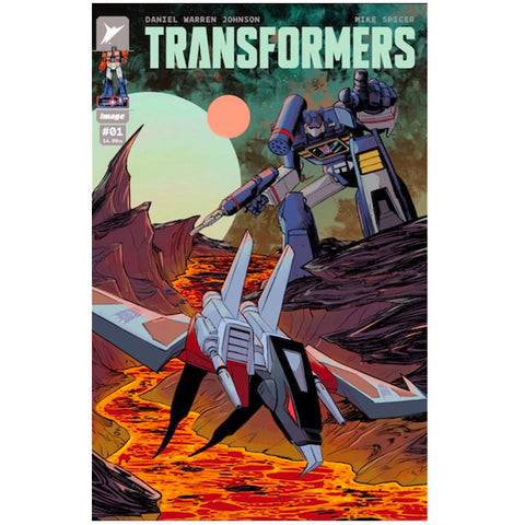 Transformers #1 Retailer Exclusive Roberts Variant Cover - Comic Book