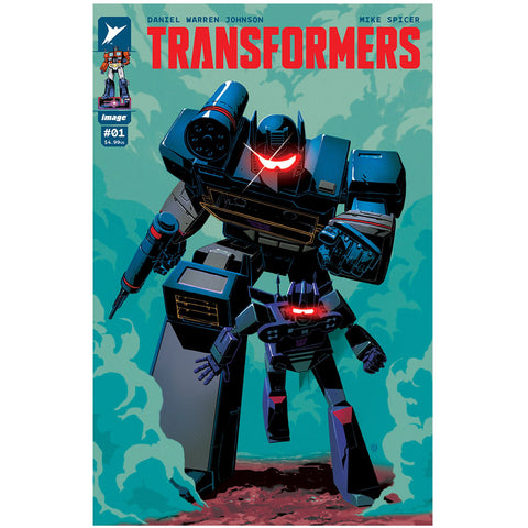 Transformers #1 Retailer Exclusive Memory Lane Comics and Toys Sherman Variant Cover - Comic Book
