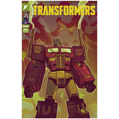 Transformers #1 Retailer Exclusive Tomaselli NYCC 2023 Cover - Comic Book