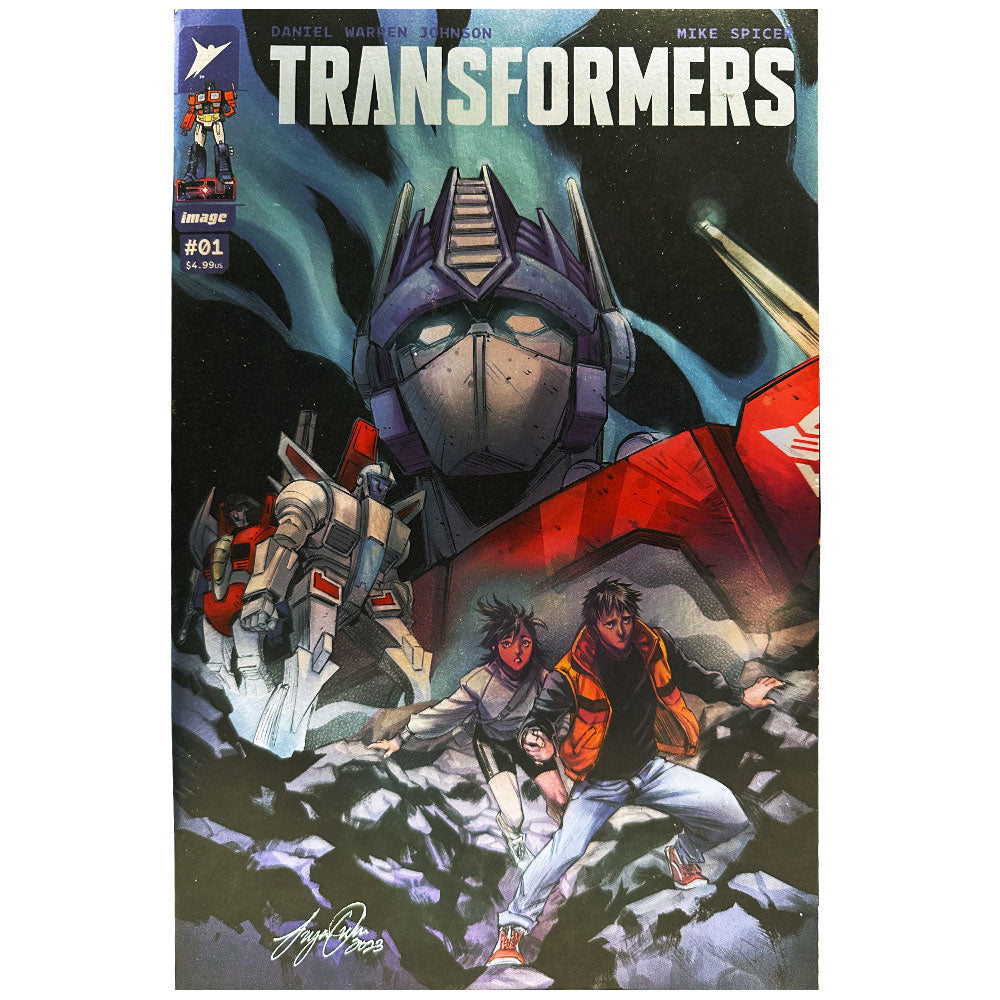 Transformers #1 Retailer Exclusive Whatnot Siya Oum Cover (Foil Variant) - Comic Book Transformers #1 Retailer Exclusive Whatnot Siya Oum Cover (Foil Variant) - Comic Book