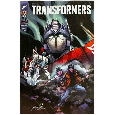 Skybound Image Comics Transformers issue 001 Whatnot Retailer Exclusive cover siya oum comic book