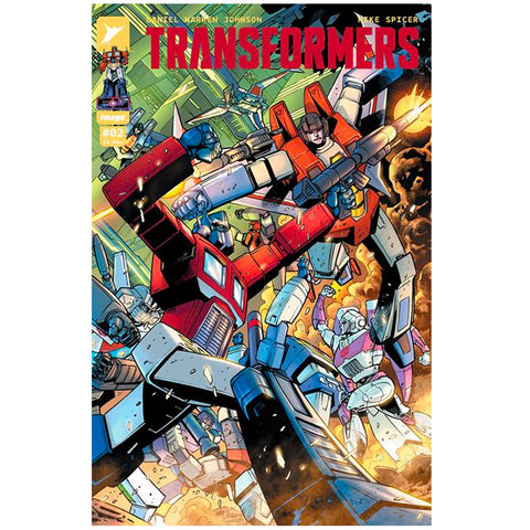 Transformers #2 Cover D (1:25 Hitch Variant) - Comic Book
