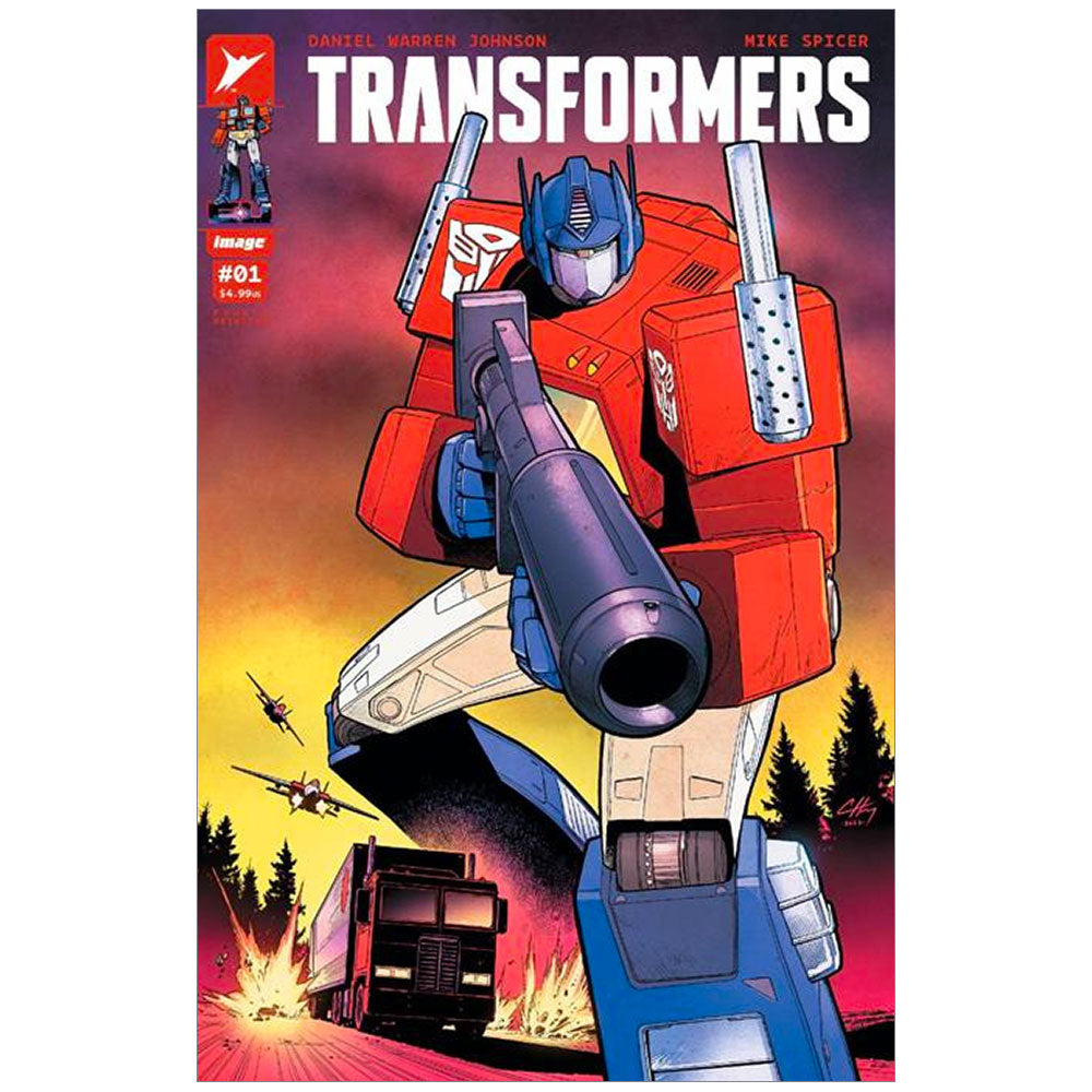 Transformers #1 (Fourth Run) Cover Henry Variant - Comic Book Transformers #1 (Fourth Run) Cover Henry Variant - Comic Book